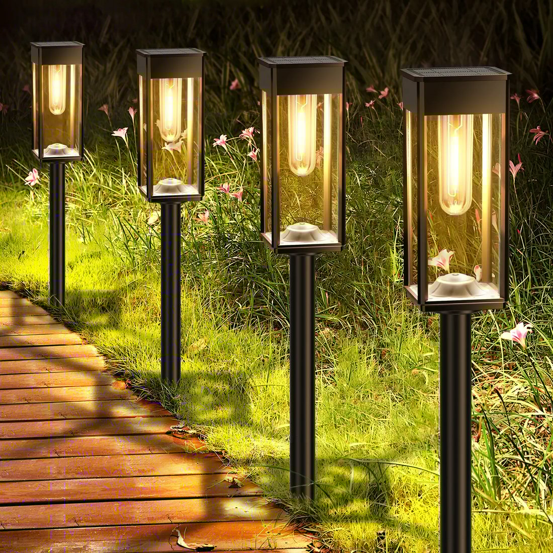 ✨Solar Pathway Lights Outdoor