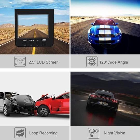 Car Dash Camera with Night Vision YT