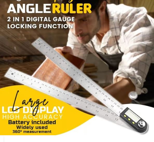Digital Display Angle Ruler – AFRO GADGETS