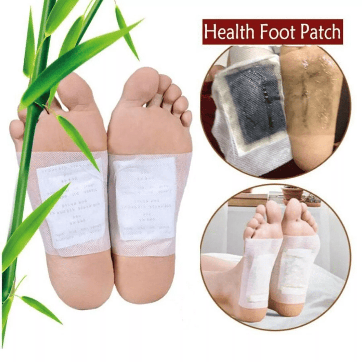 FOOT PATCH, DETOXIFY 10 PCS YT